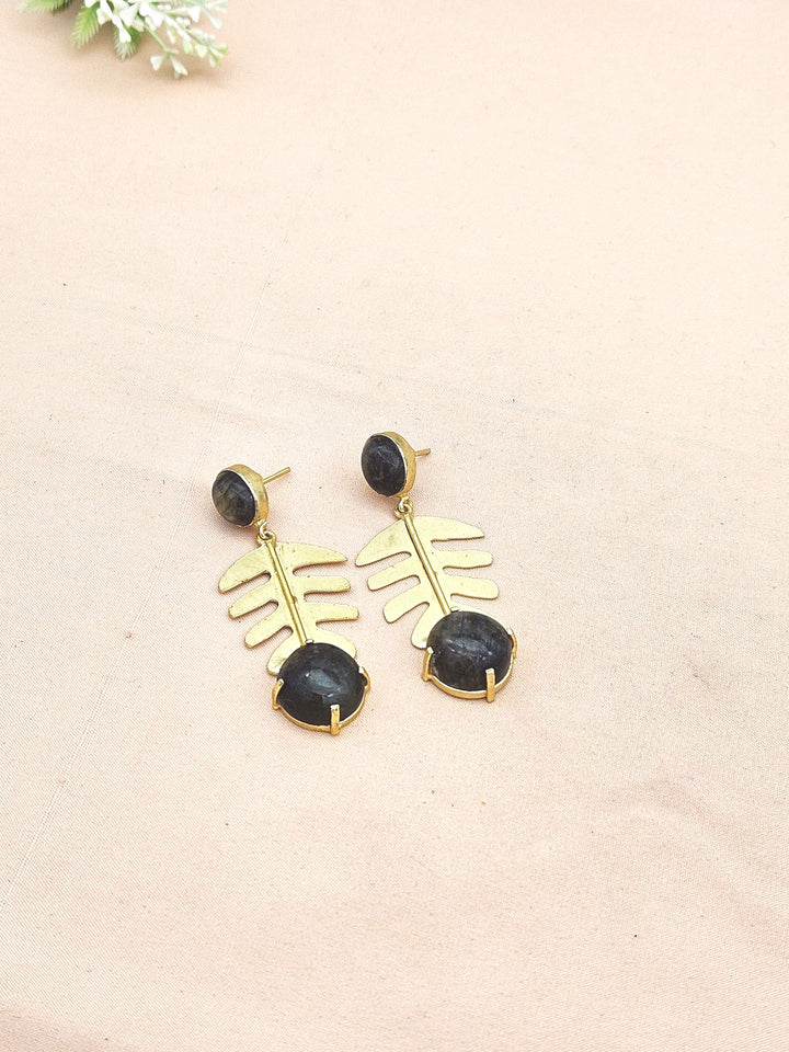 Awesome Gold plated Labradorite Charming Designer Dangle Drop Earrings