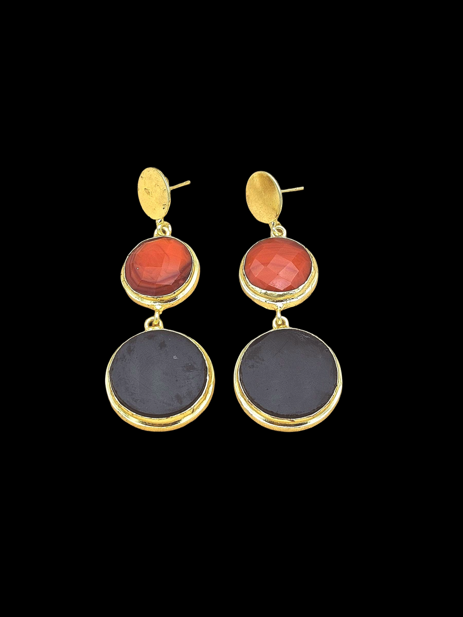 Elegant Gold Plated Imitation stone Charming Designer Dangle Drop Earrings