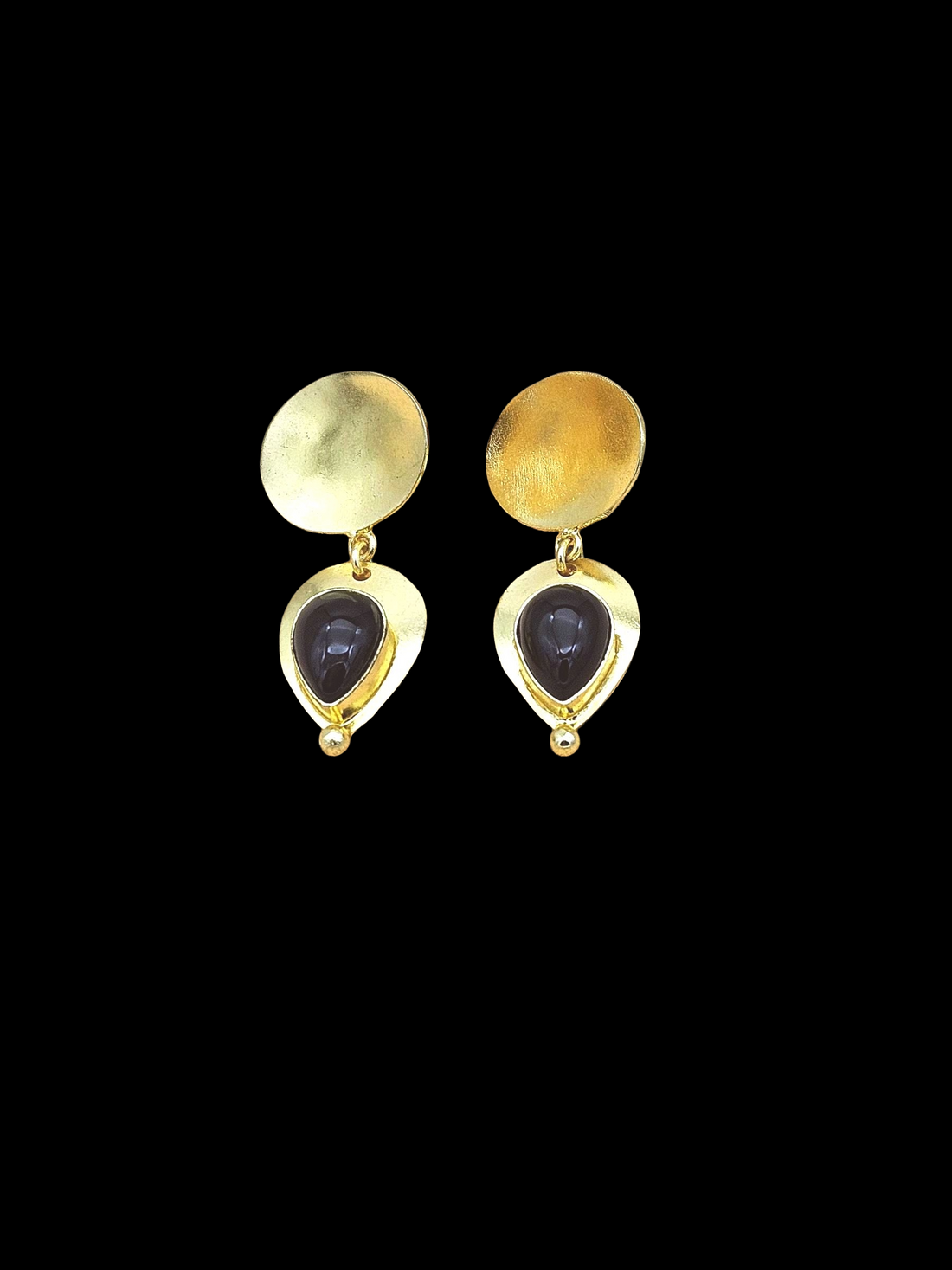 Charming Gold Plated Imitation stone Designer Dangle Drop Earrings