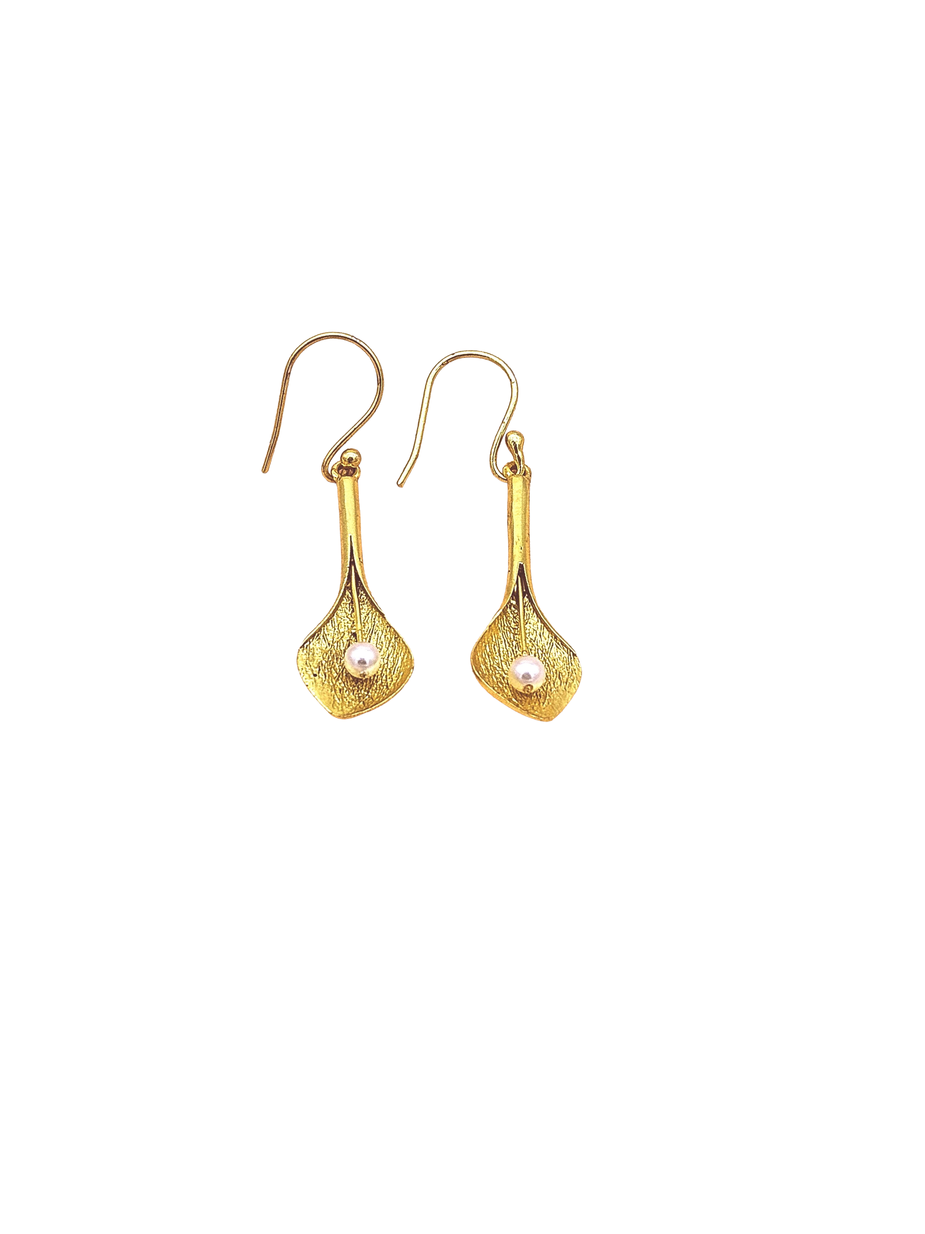 Gold Plated Semi-Precious Gemstone Earrings for Women | Elegant Fashion Dangle Earrings