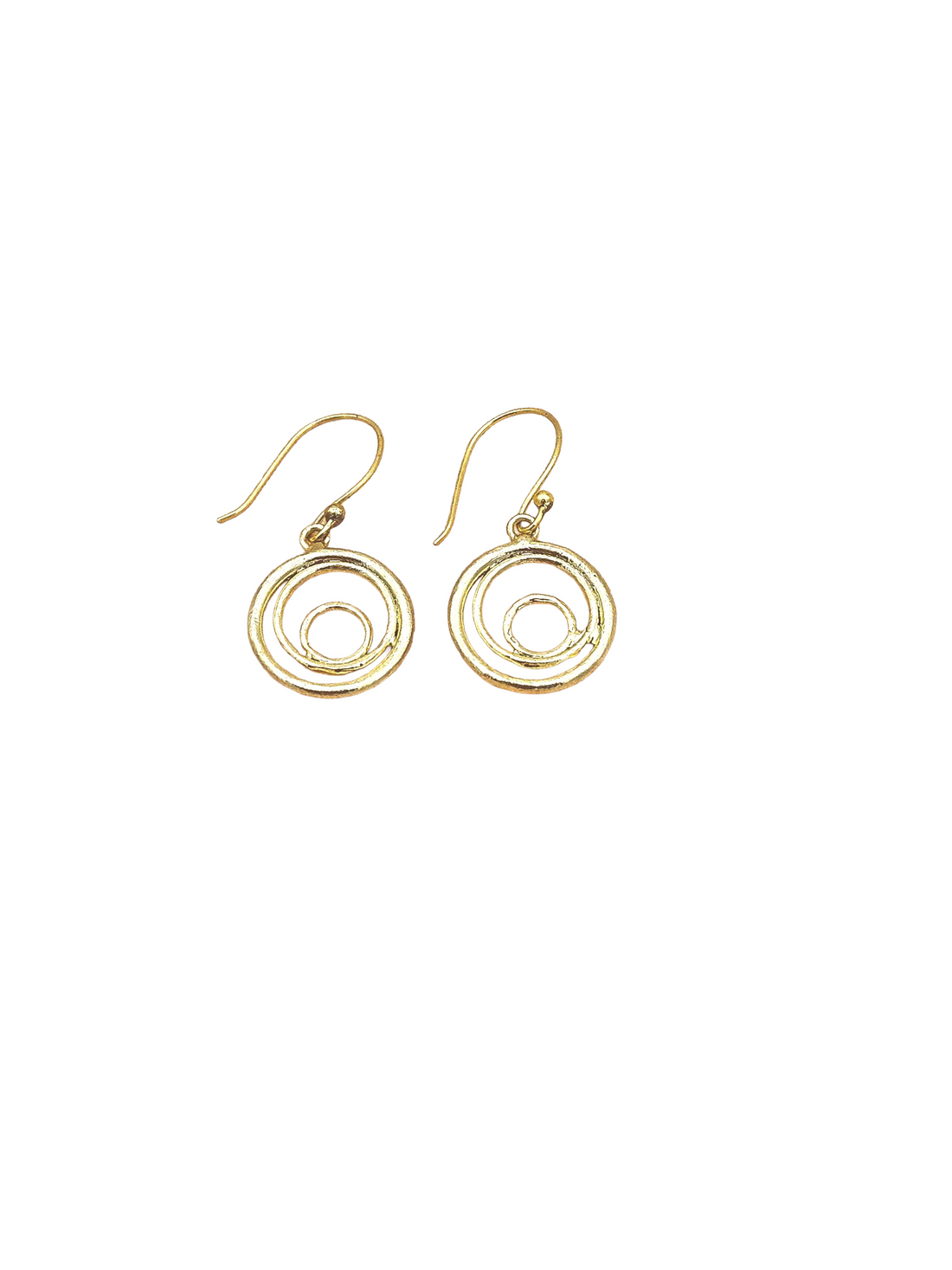 Handcrafted Gold Plated Lightweight Designer Dangle Earrings for Women | Elegant Fashion Jewelr