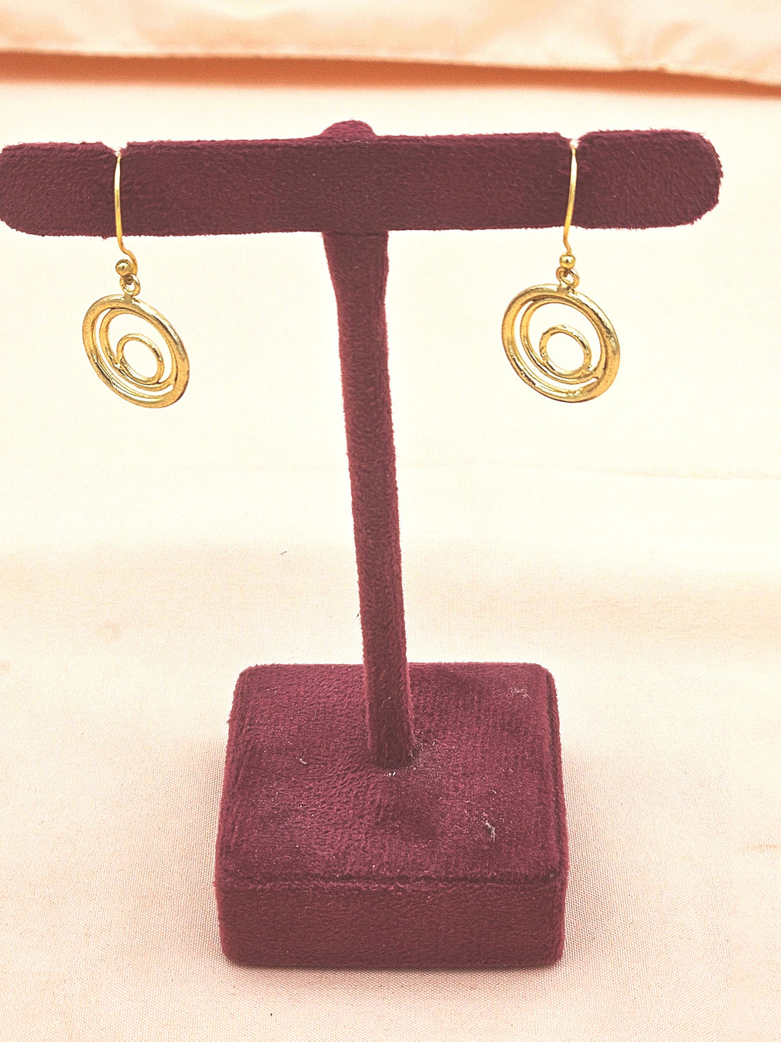Handcrafted Gold Plated Lightweight Designer Dangle Earrings for Women | Elegant Fashion Jewelr