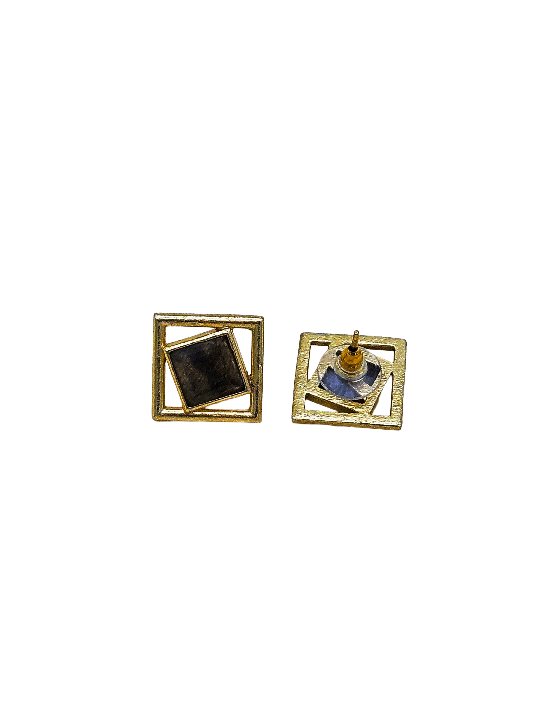 Fine Artistic Gold plated Semi Precious Stone Chips attractive designer Light Weight Earrings