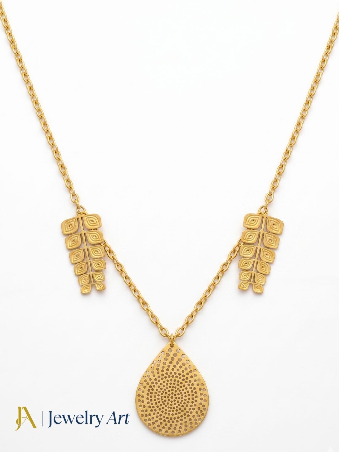 Awesome Handcrafted Gold plated Butter Fly Designer Light weight Chain Pendant Necklace