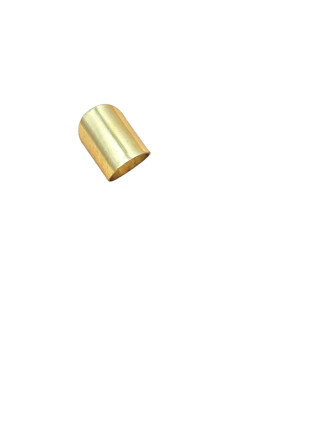 Charming Gold plated Plain Big Designer US Size 8.5 Finger Ring for women