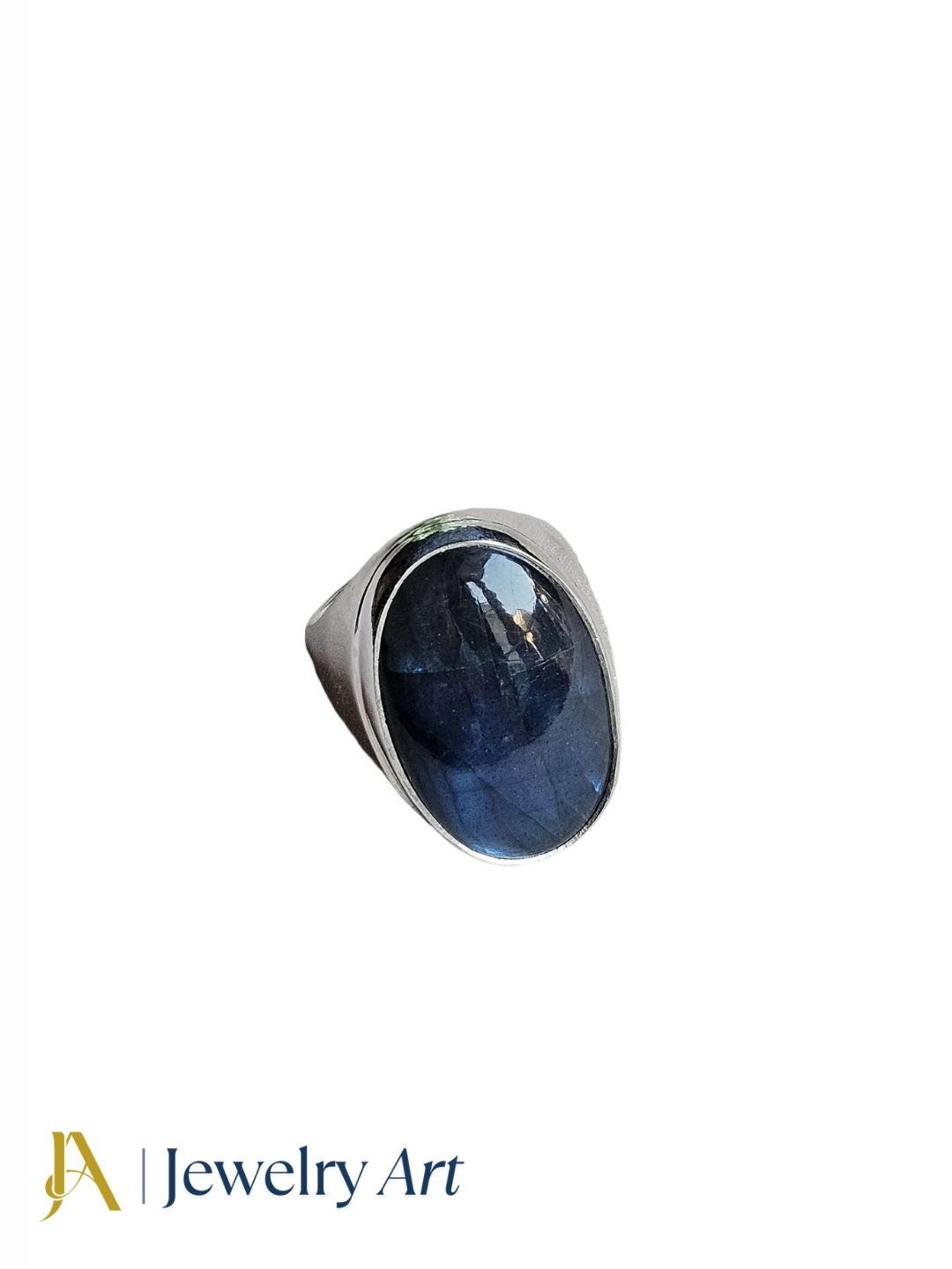 Natural Labradorite gemstone ring for men featuring handcrafted silver plated GS craftsmanship with a stylish artisan design and premium finish.
