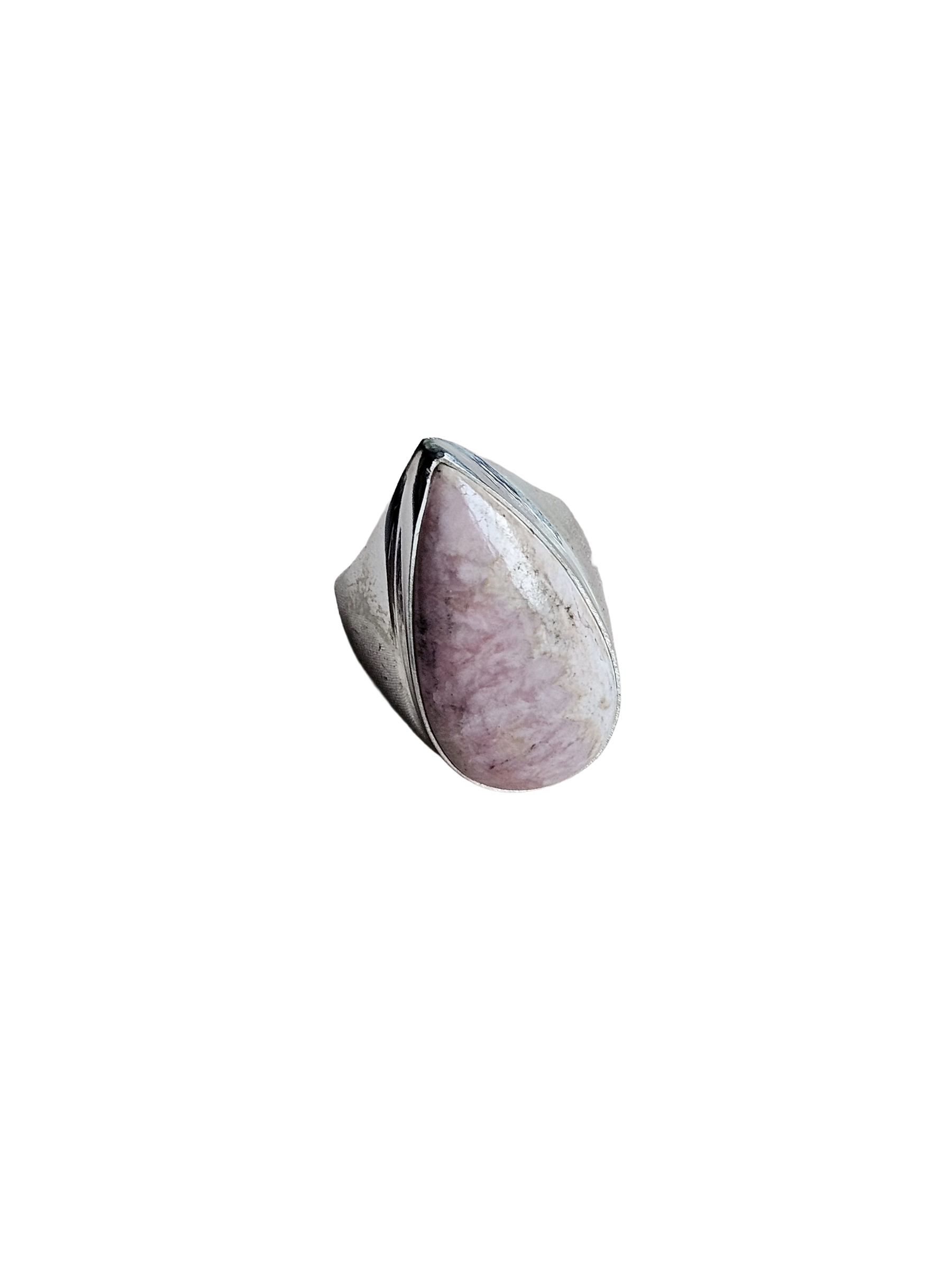 Natural Jasper Ring for Men – Handcrafted Silver Plated GS Designer Ring