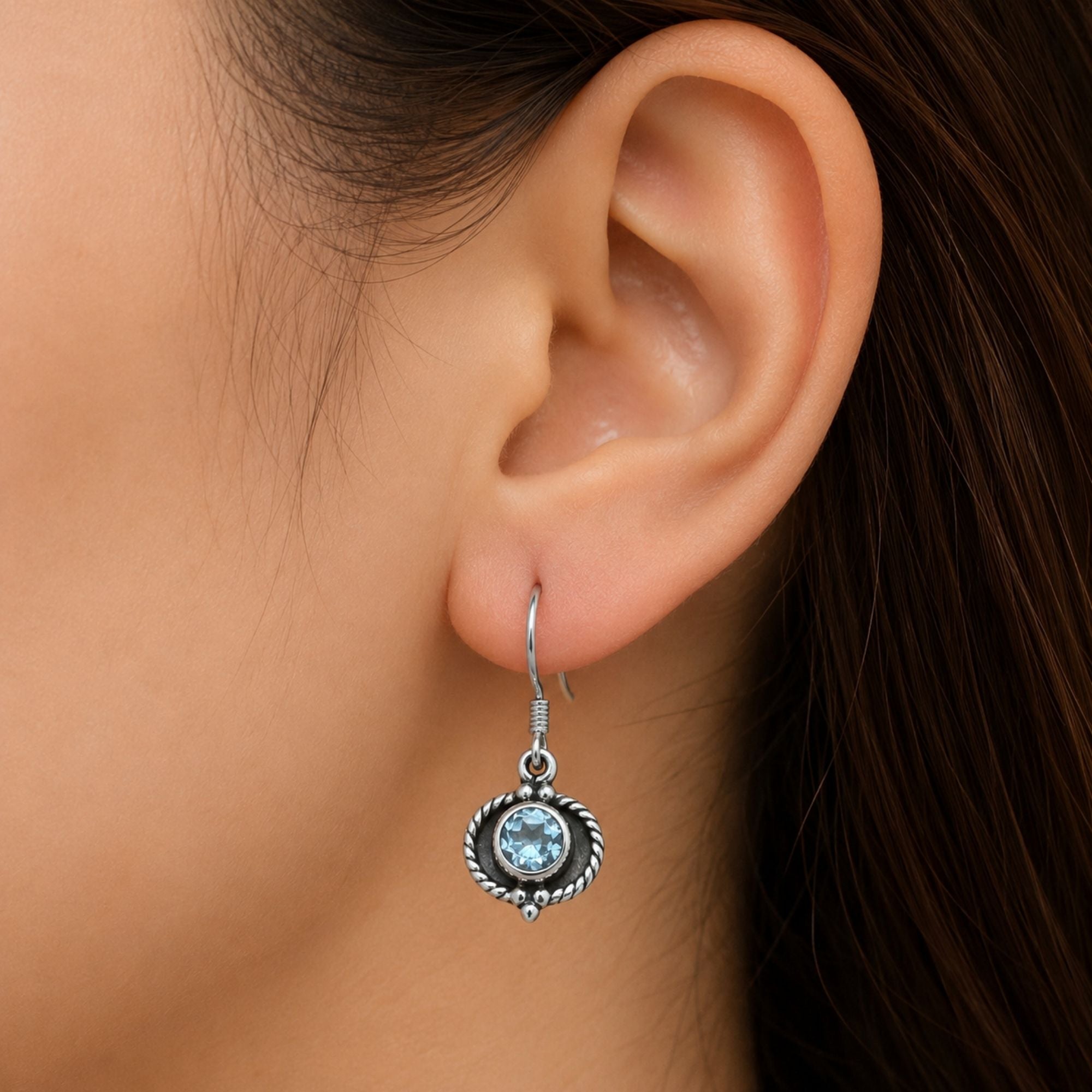 Rainbow Moonstone 925 Sterling Silver Earrings, Drop Dangle Earrings, Handmade Gemstone Jewelry, Gift for Women