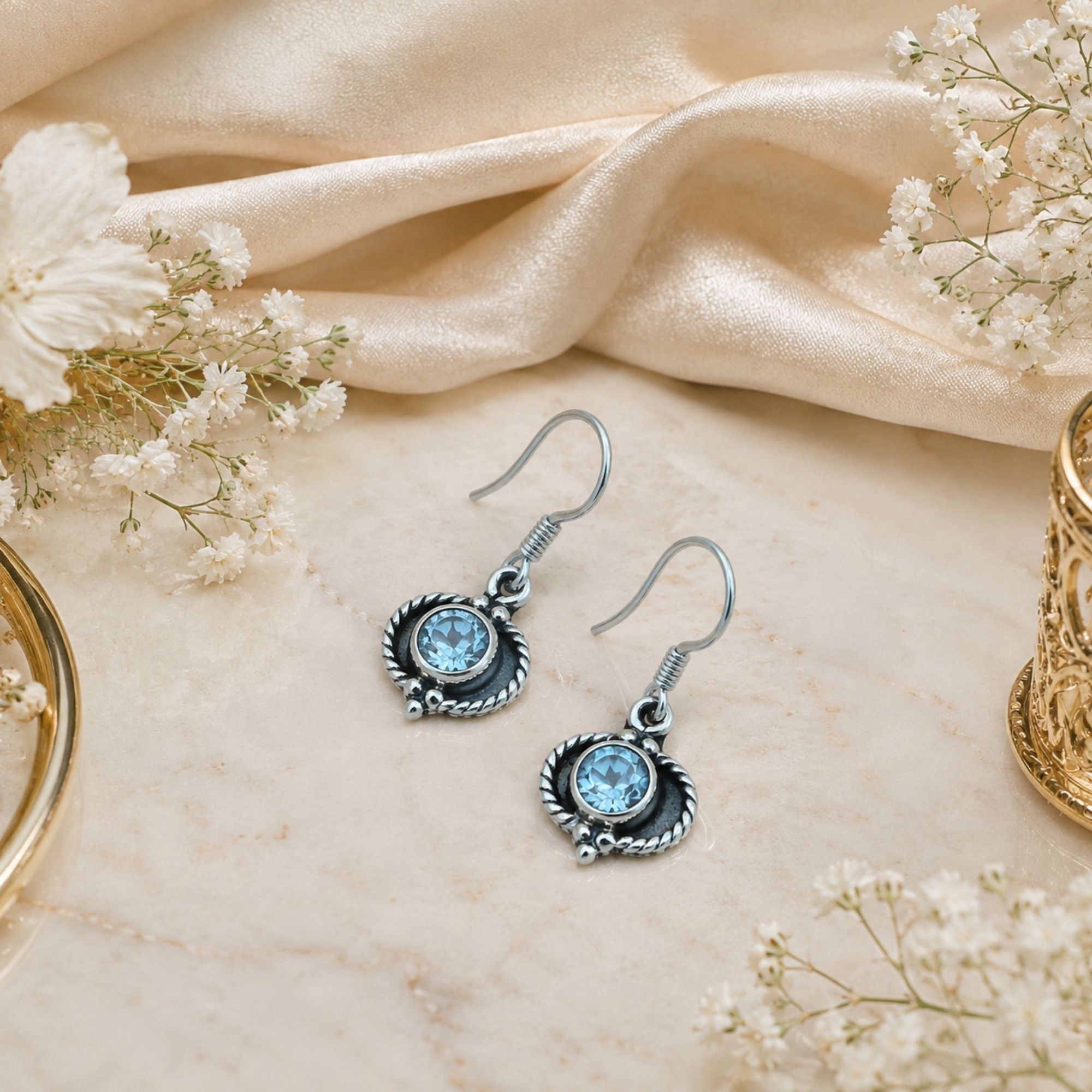 Rainbow Moonstone 925 Sterling Silver Earrings, Drop Dangle Earrings, Handmade Gemstone Jewelry, Gift for Women