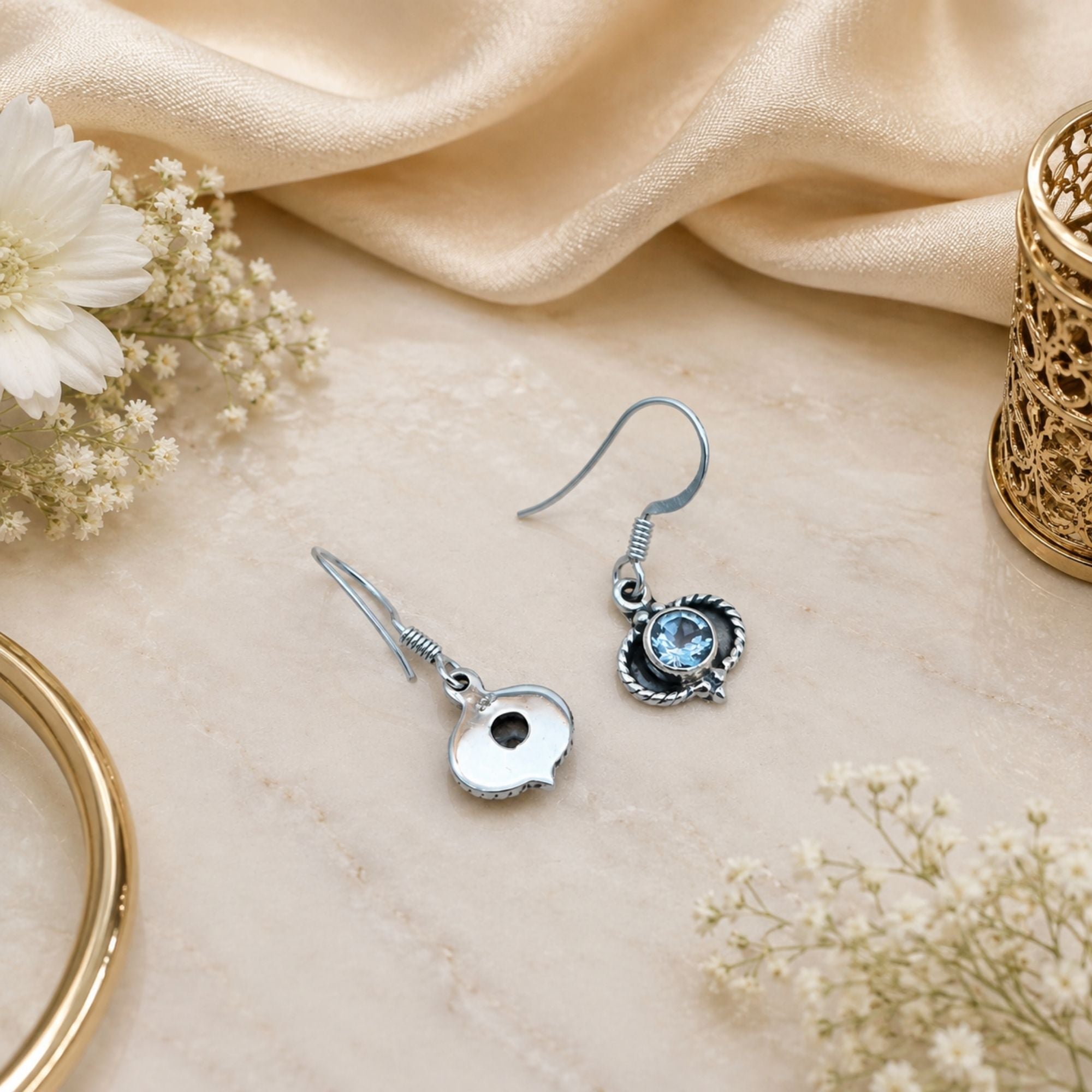 Rainbow Moonstone 925 Sterling Silver Earrings, Drop Dangle Earrings, Handmade Gemstone Jewelry, Gift for Women