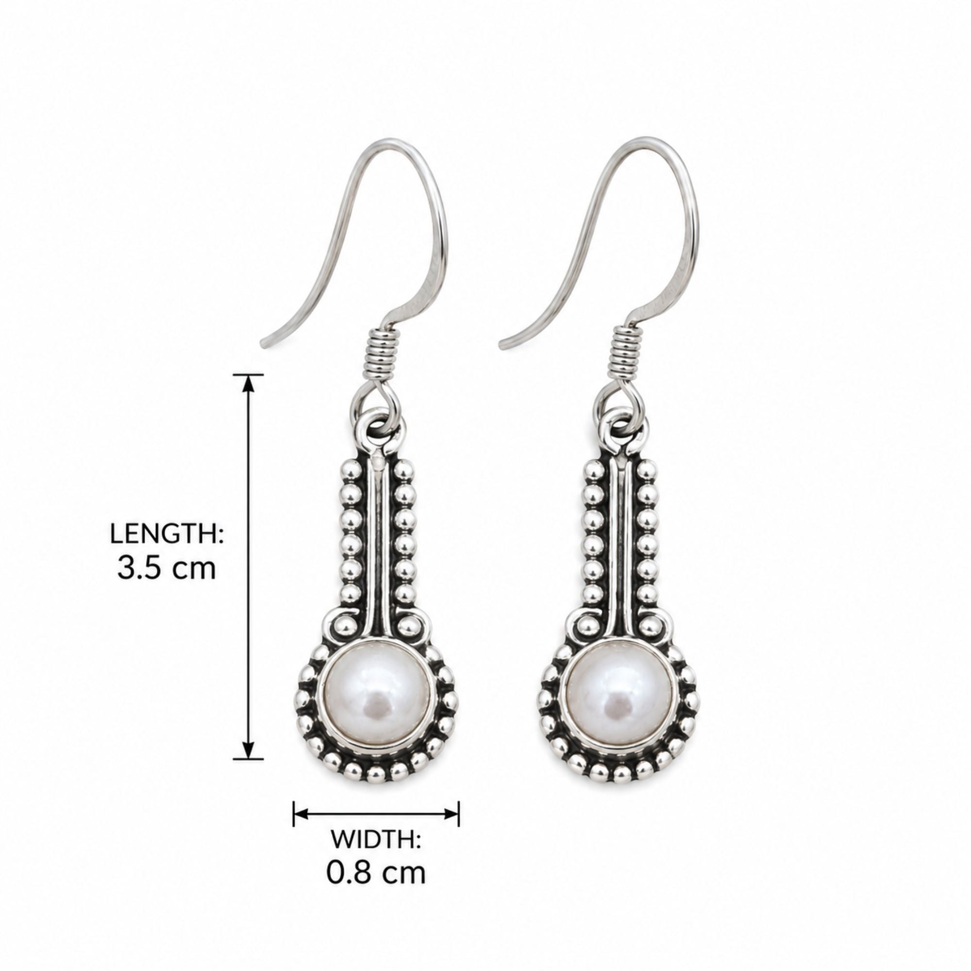 Citrine Earrings, 925 Sterling Silver Dangle Earrings, Natural Gemstone Jewelry, Birthstone Gift for Women