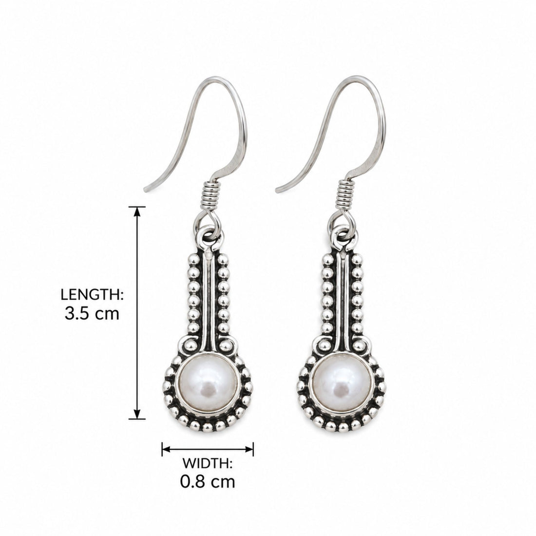 Citrine Earrings, 925 Sterling Silver Dangle Earrings, Natural Gemstone Jewelry, Birthstone Gift for Women