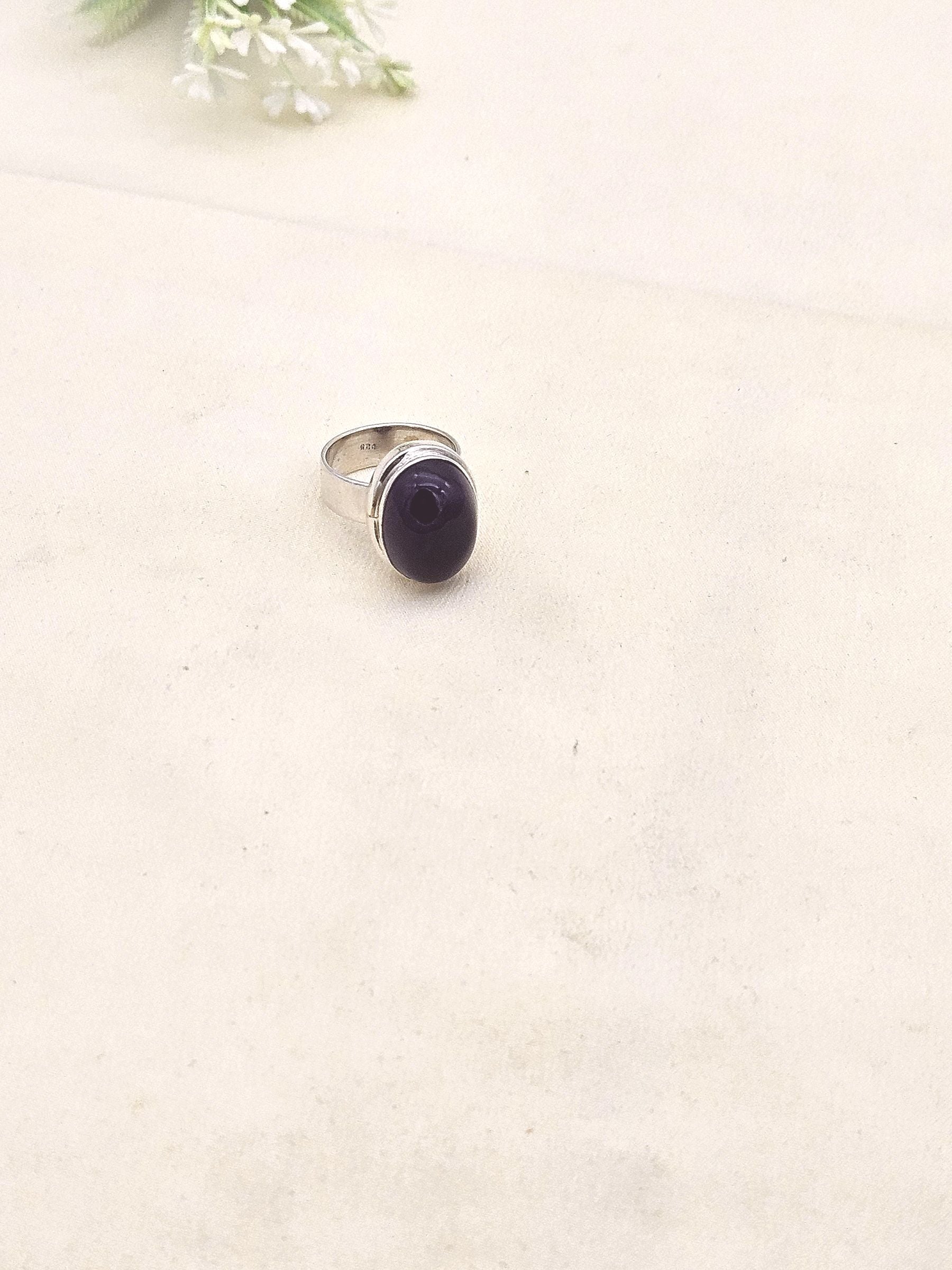 Fine Handcrafted 925 Silver Citrine-Smoky Gem Stones Awesome Flower Designer Finger Ring