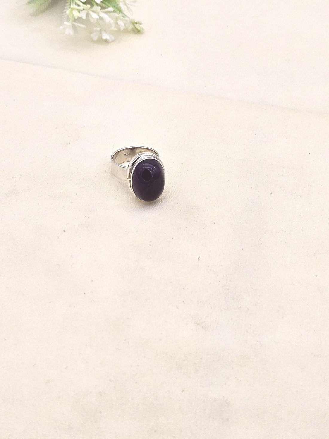 Fine Handcrafted 925 Silver Citrine-Smoky Gem Stones Awesome Flower Designer Finger Ring